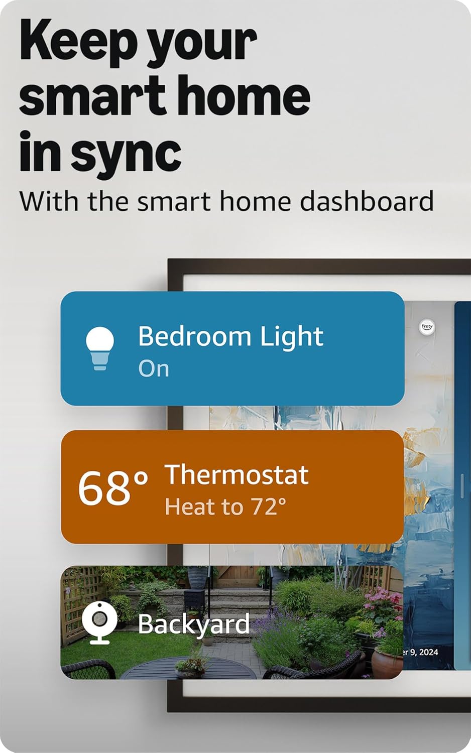 Echo Show 15: Organize, Entertain, Enjoy