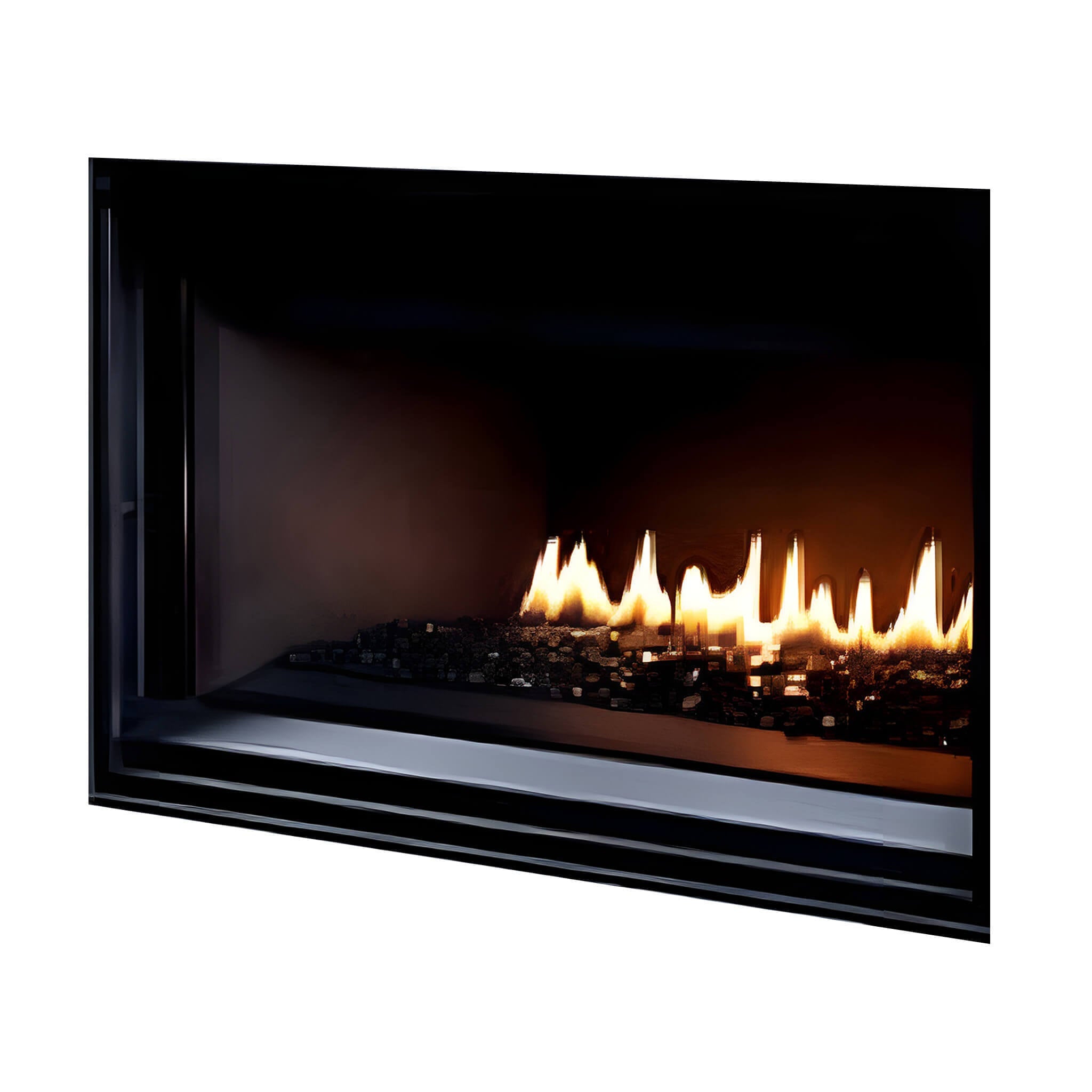 Superior Fireplaces DRL2000 Series 45-Inch Linear Contemporary Direct Vent Natural Gas Fireplace [DRL2045TEN] (SAK44052)
